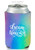 Collapsible Can Cooler Iridescent Print