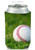 Collapsible Can Cooler Baseball Print
