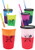 22 oz. Mood Stadium Cups with Straw and Lid Set