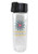 20 oz. Durable Clear Glass Bottles Flip Lid FCD