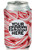 Collapsible Can Coolers Candy Cane Print