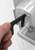 Black Acrylic Sanitary No Touch Tool