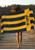Cabana Rugby Stripe Beach Towels