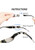 Sublimation Eyeglass Retainer Neoprene Strap