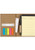 Meeting Mate Notebook with Pen and Sticky Flags