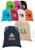 Natural Colored Cotton Canvas Drawstring Bags