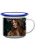 12 oz Fine SS Blue Rim Enamel Cups