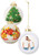 Sublimated Ceramic Ball Christmas Ornament