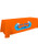 8 Ft LazerLine 3-Sided Front Only Printed Throw