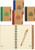 Eco-Inspired Spiral Notebook and Pen