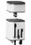 Brillia Illuminating Dual USB Travel Adapter