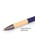 Gosford Gunmetal Ballpoint Pen with Bamboo Grip