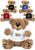 Fred E Bear Large Plush Teddy Bear