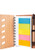 Bamboo Spiral Notebook with Sticky Note and Pen
