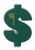Money Sign Shaped Stress Balls