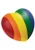 B.Free Rainbow Heart Stress Reliever
