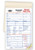 3-Part Road Service Order Small Book