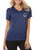 Blue Generation Ladies Heather V-Neck Tees Blue Generation Ladies Heather V-Neck Tees