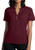 Womens Vansport Strata Textured Henley Polo Shirts
