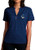Womens Vansport Strata Textured Henley Polo Shirts