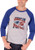 Adult Triblend Quarter Sleeve Baseball Crew Neck Shirts Adult Triblend Quarter Sleeve Baseball Crew Neck Shirts