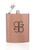 8 oz. Copper Coated Gran Torino Hip Flasks