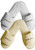 Terry Open Toe Slippers with Velcro Closure Large