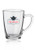 Nadir 10 oz. Tarsila Glass Coffee Mugs