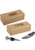 2-Pc Bamboo Wine Opener Set with Magnetic Closure