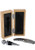 2-Pc Bamboo Wine Opener Set with Magnetic Closure