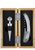 2-Pc Bamboo Wine Opener Set with Magnetic Closure