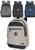 RejuVe MILANO Recycled Executive Heather Backpack