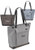 RejuVe ELEMENT Recycled Business Tote Heather Bag