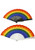 Rainbow Accordion Fan