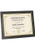 Dual Easel Certificate Frame