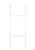 Horizontal 18 x 12 Plastic Yard Sign