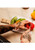 HAMILTON Acacia Wood and Faux Marble Cutting Board
