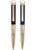 Garland® Executive Monogram Polished Gold Pens