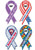 Eco-Friendly Ribbon Car Sign 4in x 8in Magnets
