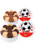 12-Piece World Cup Soccer Truffle Cookie Gift Tin