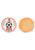 3-Inch World Cup Soccer Theme Iced Vanilla Cookie