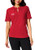 Blue Generation Ladies’ Keyhole Short Sleeve Blouse