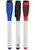 3-Piece Recycled Dry Erase Marker Set