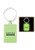 Rectangle Glow In The Dark Keychain