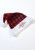 Traditional Plaid Santa Hat