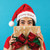 Merry Christmas Embroidered Santa Hat