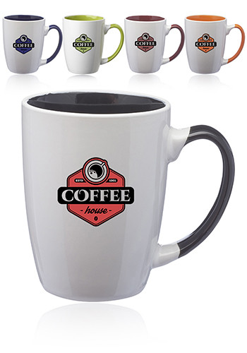 abbott 3d crazy face coffee mugs Coffee Mug with Handle, Grumpy Face, Movie Edition main image 1