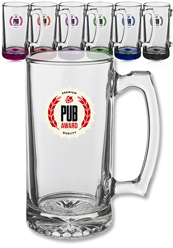 15 oz. Libbey Rim Base Beer Mugs | 5011 - Discountmugs