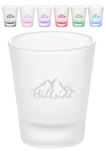 Image of 1.75 oz. Frosted Glass Shot Glasses