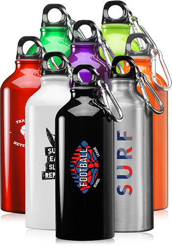 Image of 20 oz. Aluminum Water Bottles